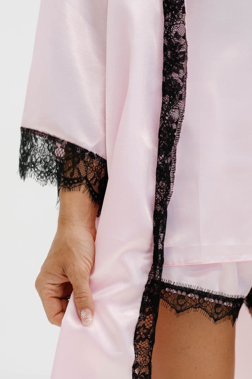 Ensemble Pyjama Dentelle Premium